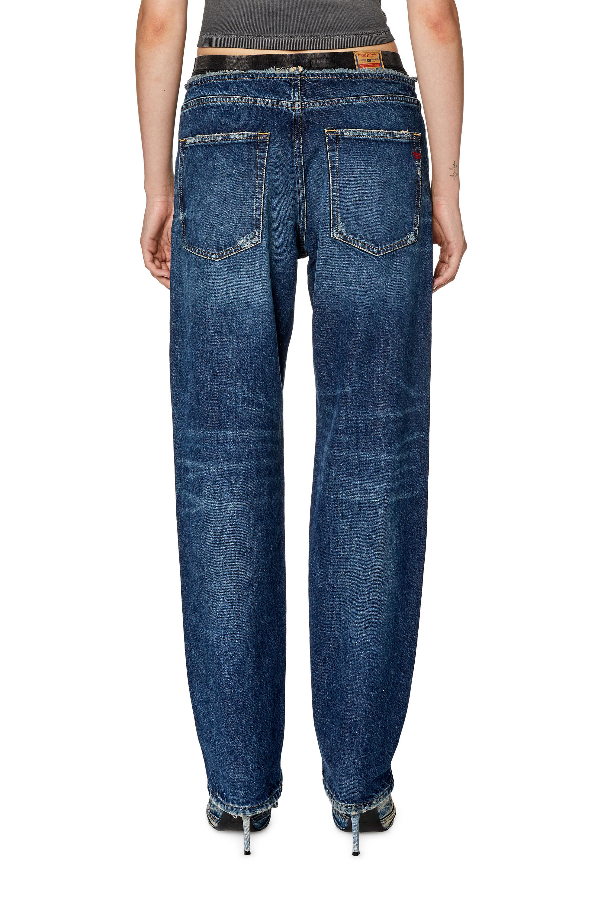 Diesel - Straight Jeans D-Ark 09G92, Dark Blue - Image 4