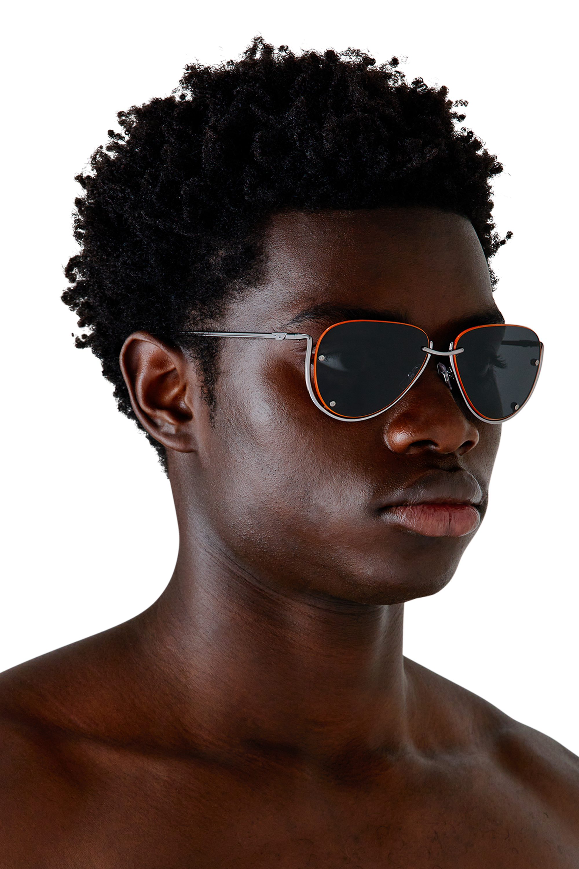 Diesel - 0DL1003, Black/Orange - Image 5