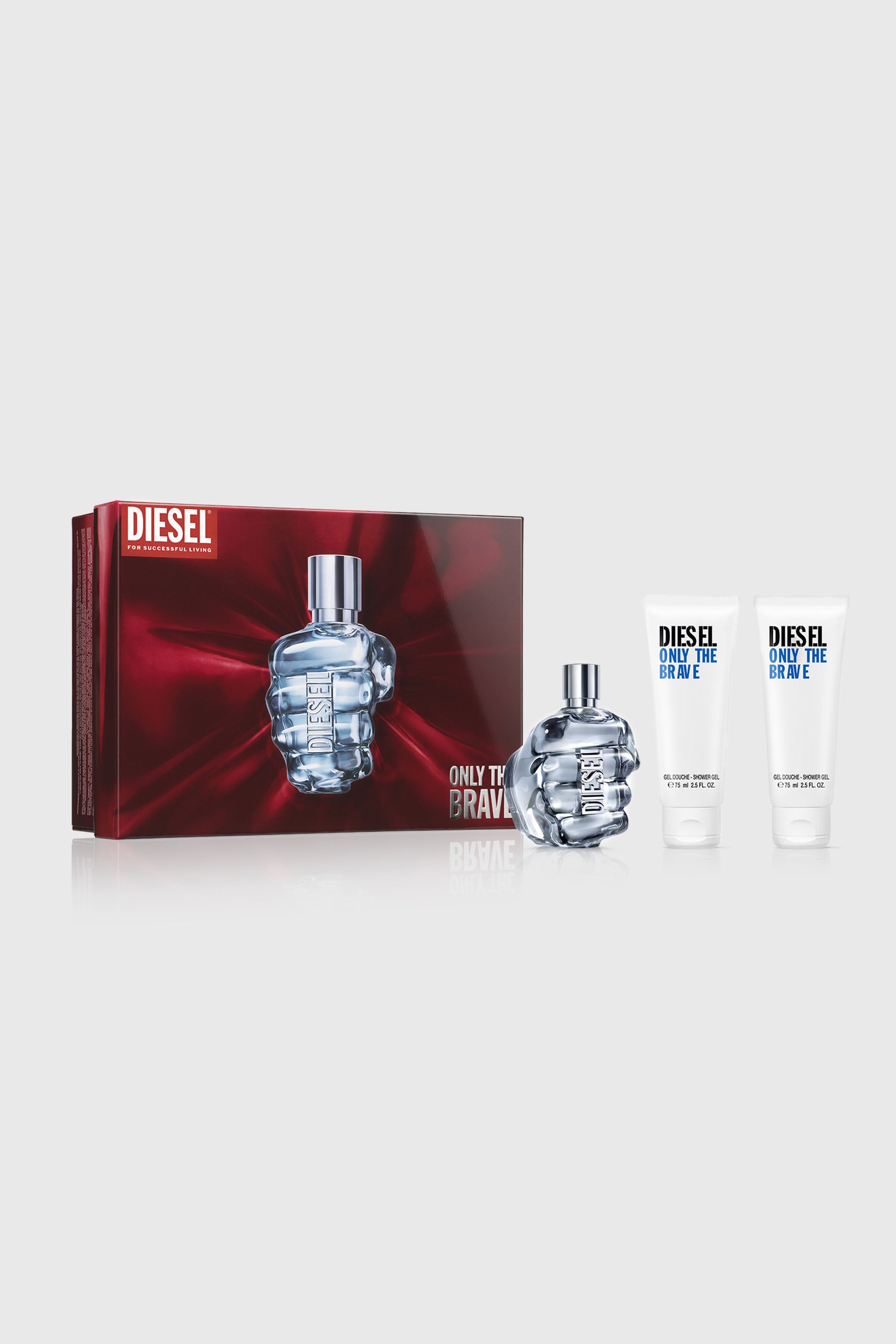 Diesel - DIESEL HOLIDAY SET OTB EDT 125ML +2SG75ML LG857500, Man's Only The Brave Gift Set in Blue - 1