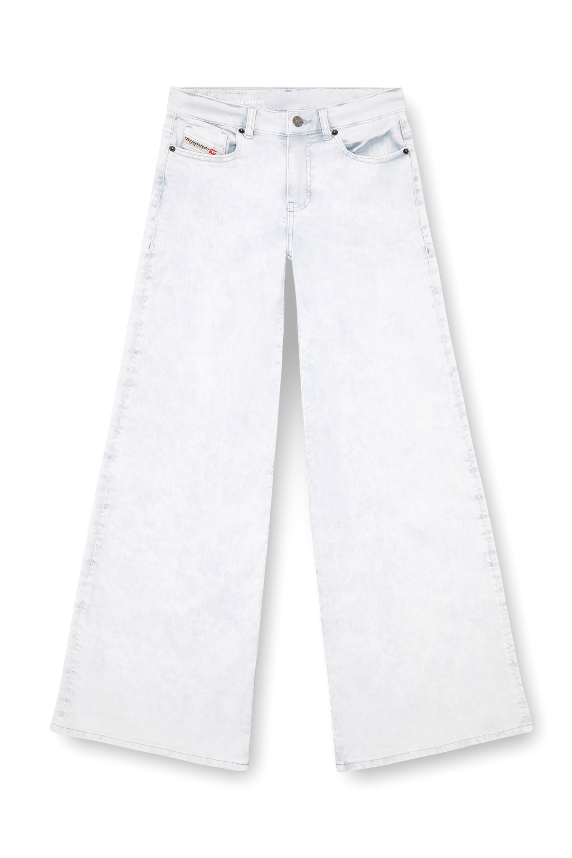 Diesel - Woman Bootcut and Flare Jeans 1978 D-Akemi 0GRDL, Light Blue - Image 5