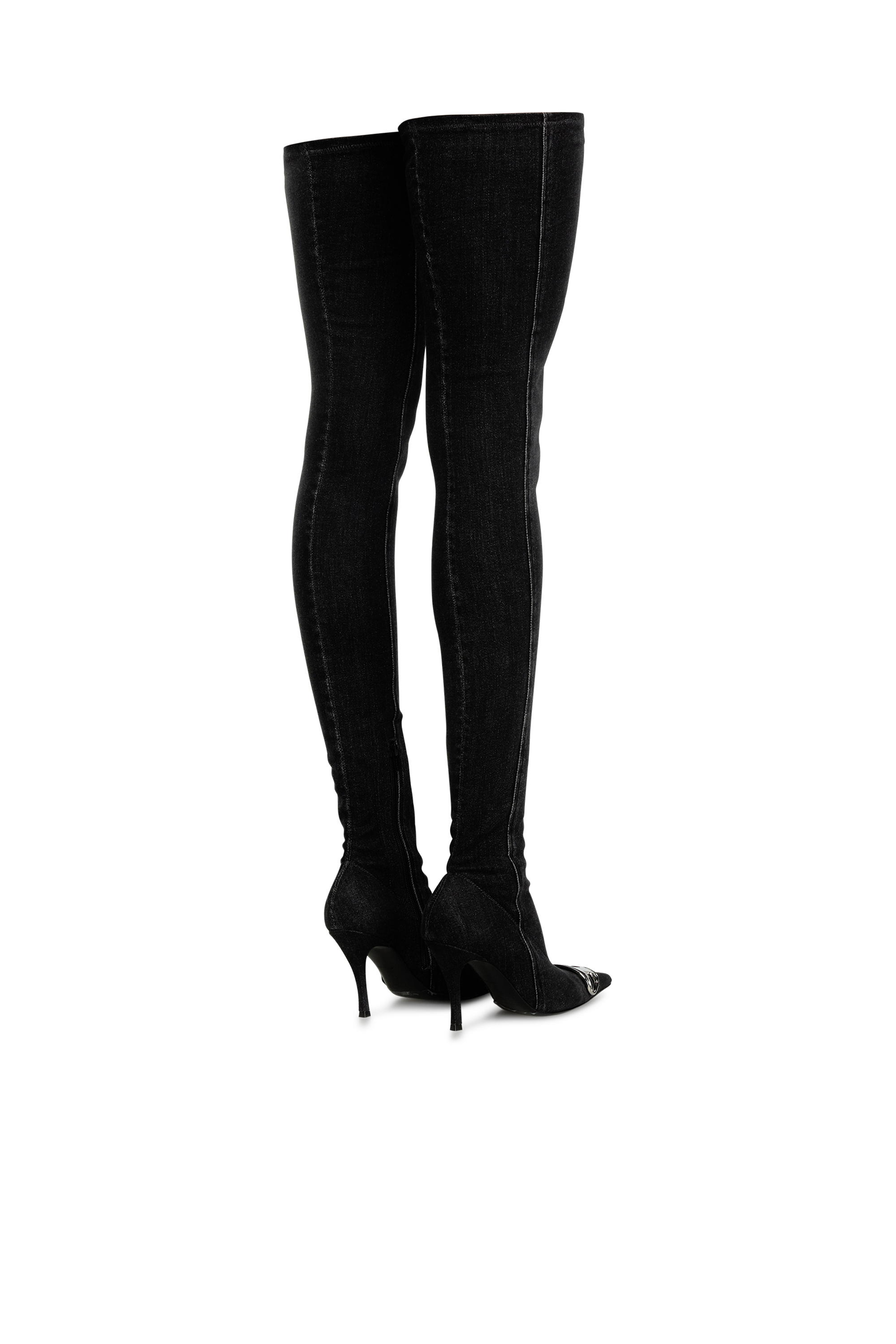 D-VENUS TBT D, Black Diesel - D-VENUS TBT D, Woman's D-Venus-Over the knee boot in Black - 3