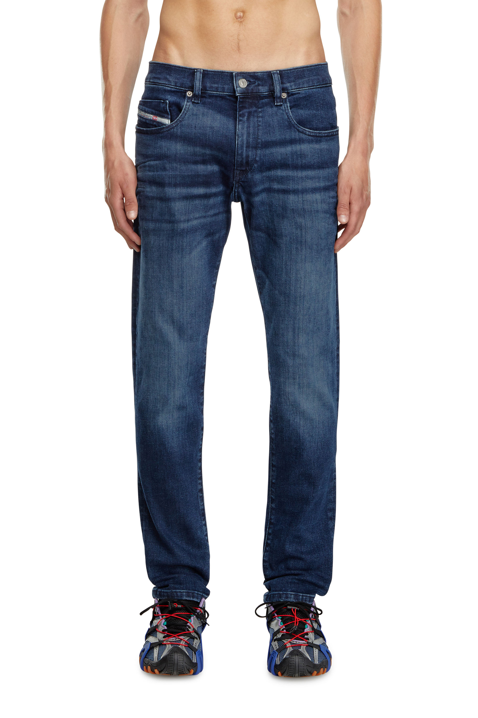 Diesel - Man Slim Jeans 2019 D-Strukt 0GRDJ, Dark Blue - Image 2