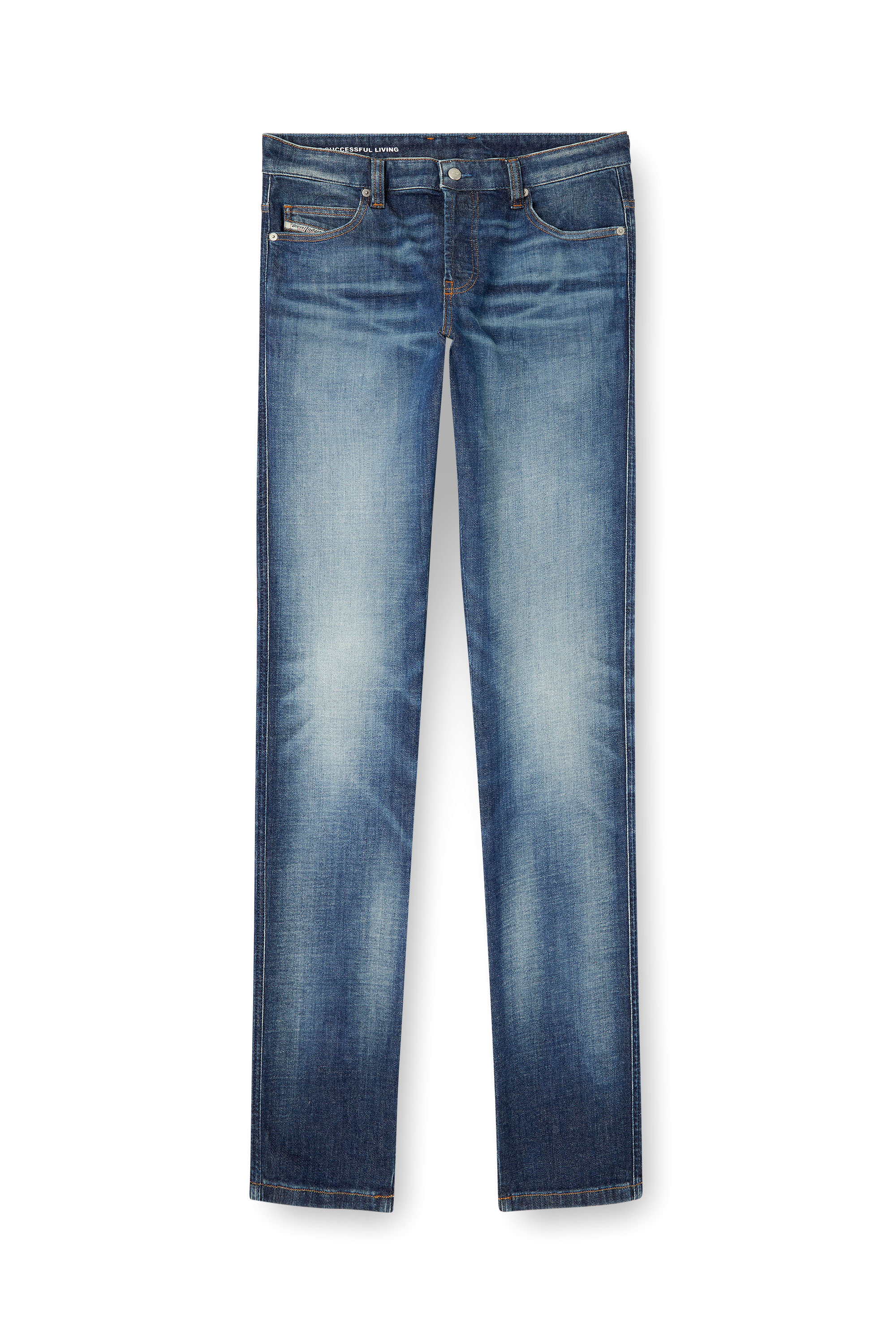 Slim Jeans 1993 D-Vyl 0DBEI, Dark Blue Diesel - Man's Slim Jeans 1993 D-Vyl 0DBEI, Dark Blue - 2