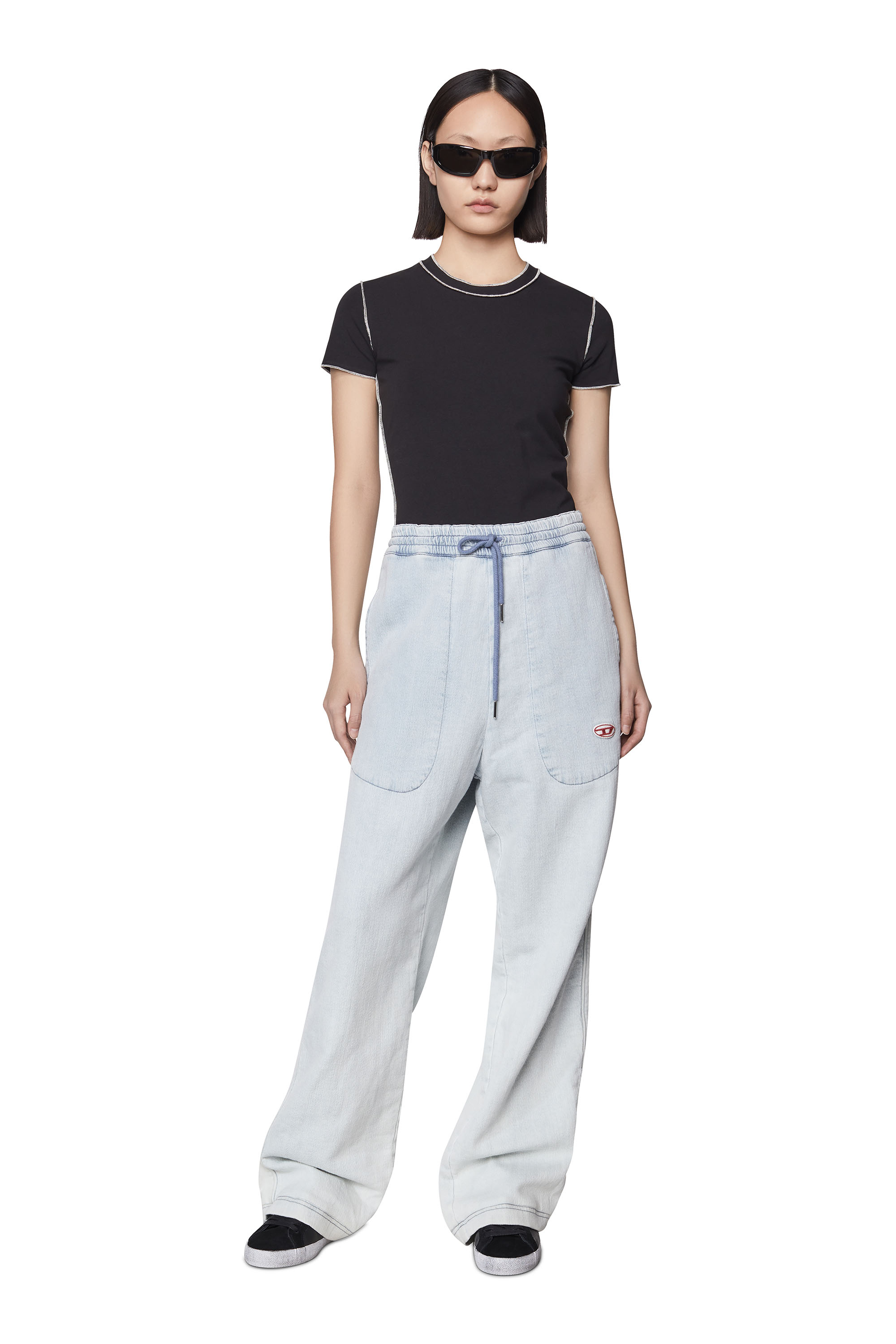 Diesel - S-LEROJI LOW W, Black - Image 7
