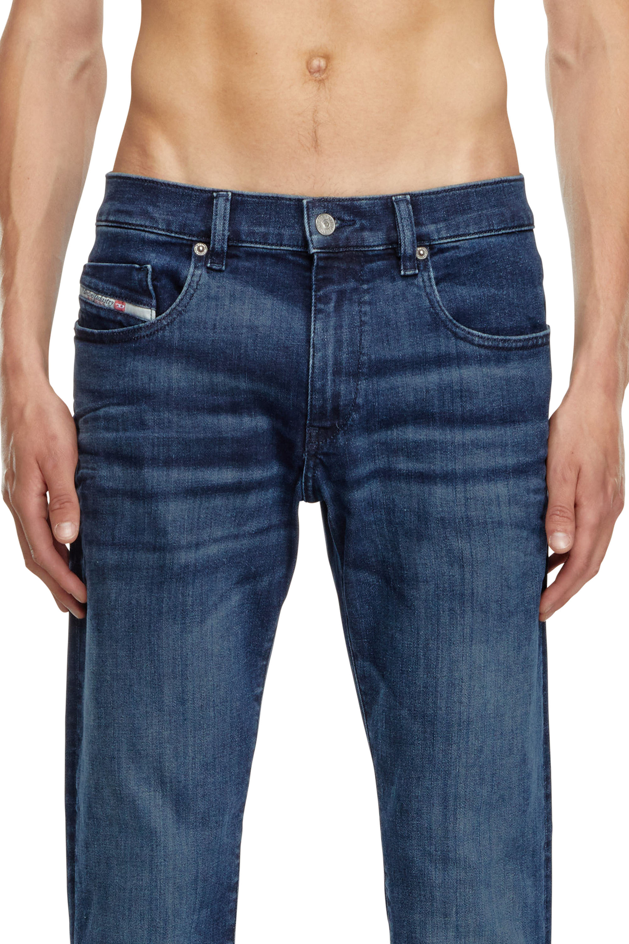 Diesel - Man Slim Jeans 2019 D-Strukt 0GRDJ, Dark Blue - Image 4