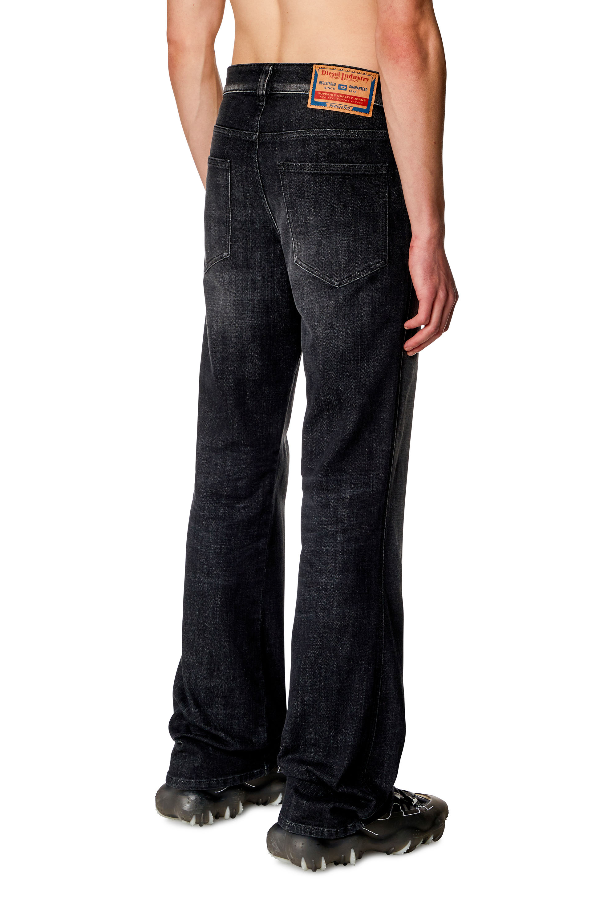 Diesel - Bootcut Jeans 1998 D-Buck 09H34, Black/Dark grey - Image 2