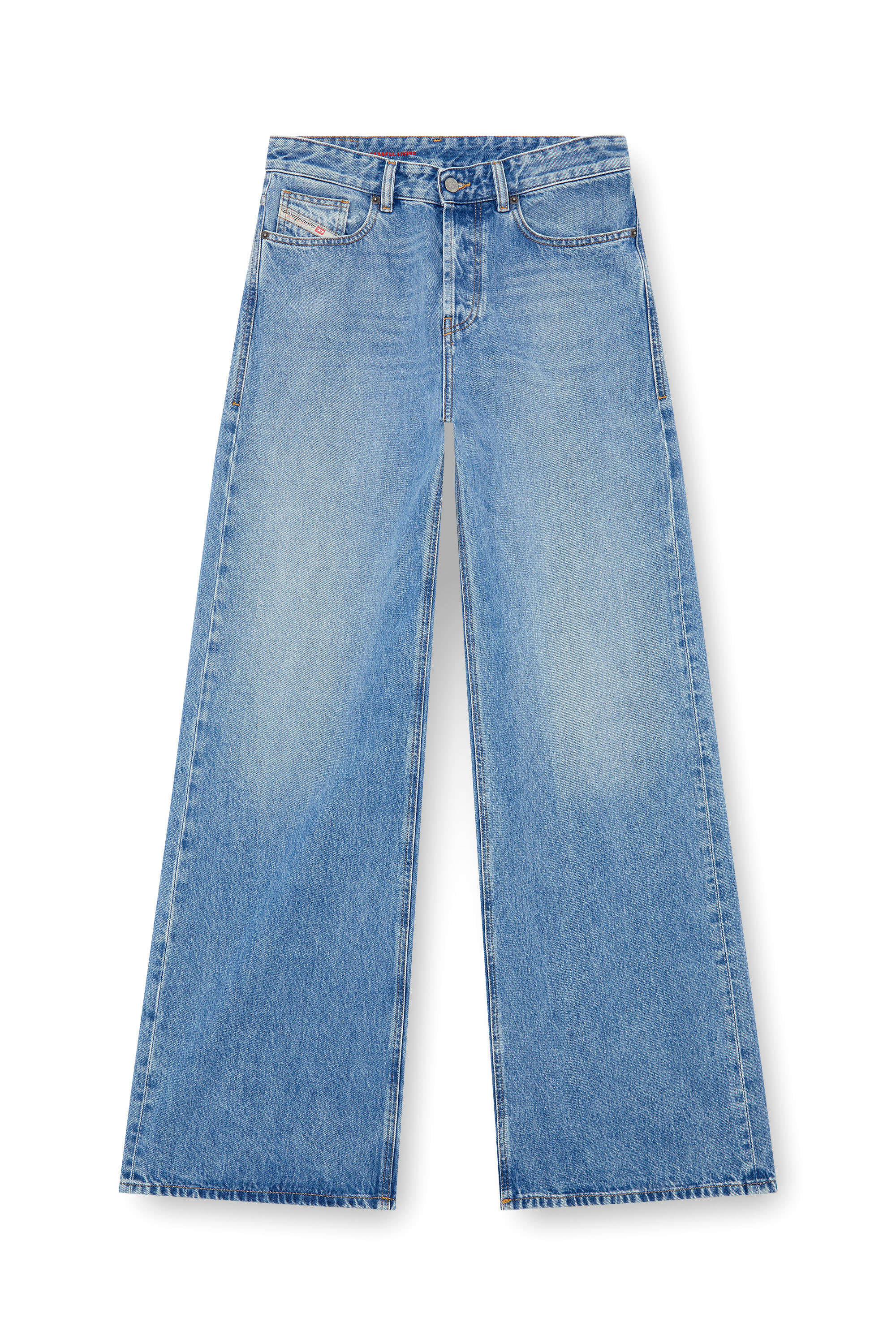 Diesel - Woman's Relaxed Jeans 1996 D-Sire 09I29, Light Blue - 2