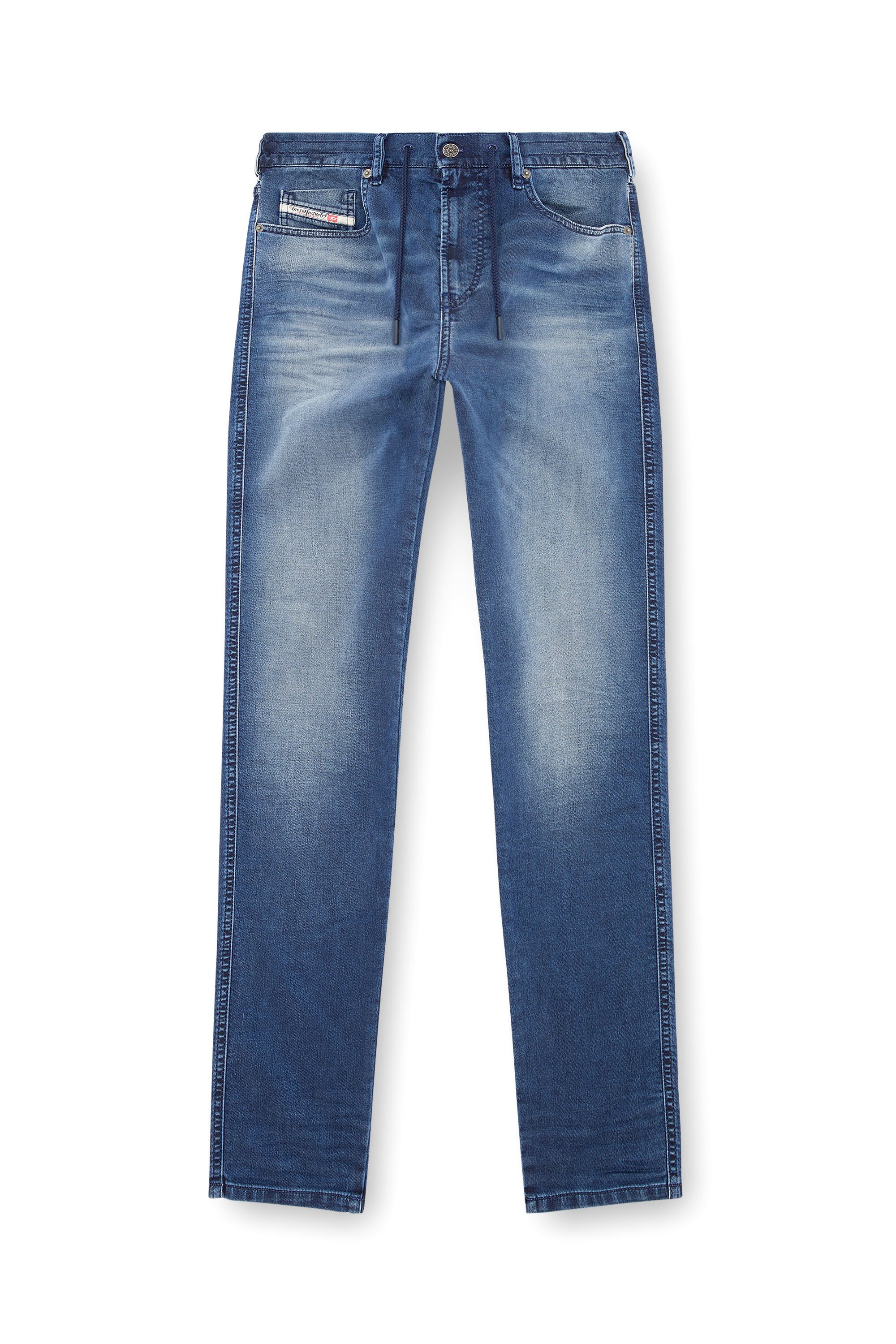 Diesel - Man's Slim 2060 D-Strukt Joggjeans® 068LX, Dark Blue - 3