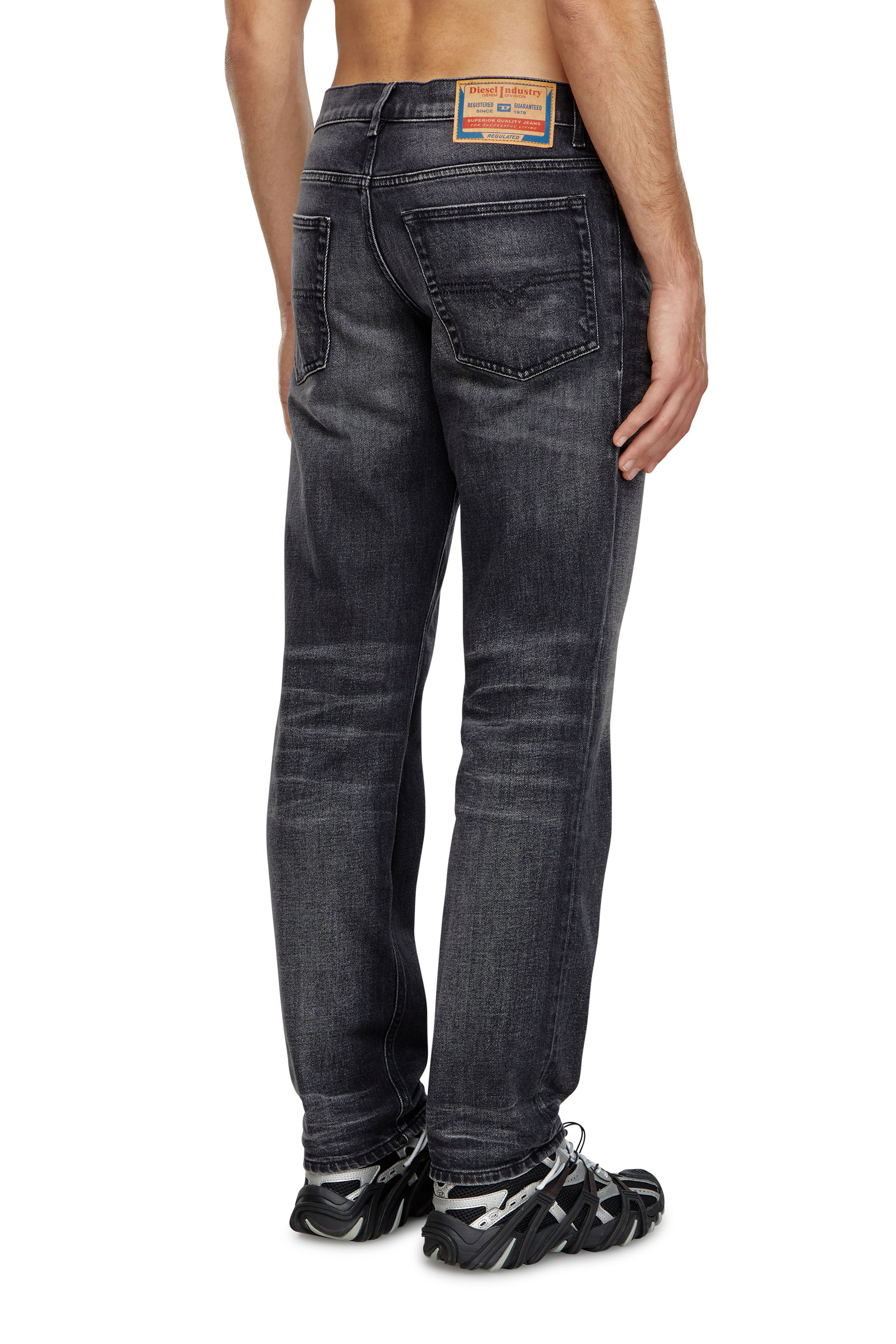 Diesel - Man Tapered Jeans 2023 D-Finitive 09J65, Black/Dark grey - Image 3